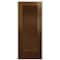 Codel Doors 36" x 80" Fir Grain Shaker Exterior Fiberglass Door 3068RHISPFG1PSHK491610BB - alternate 1